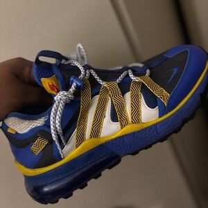 Kids Blue and Yellow Athletic Shoes